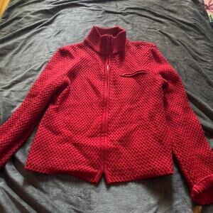 Carine Paris wool waffle sweater